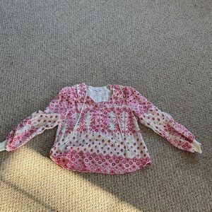 Pink Patterned Women’s Hale Bob Shirt